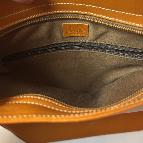 LILO Espana Horse Head Tooled LEATHER BAG Medium One Strap Classic Everyday - Picture 8 of 8